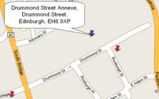 Map for the Occupational Health Unit